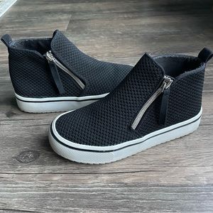 Steve Madden Black High-top Sneakers